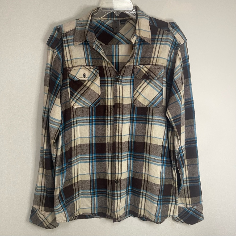 Vintage large 100% Cotton Flannel